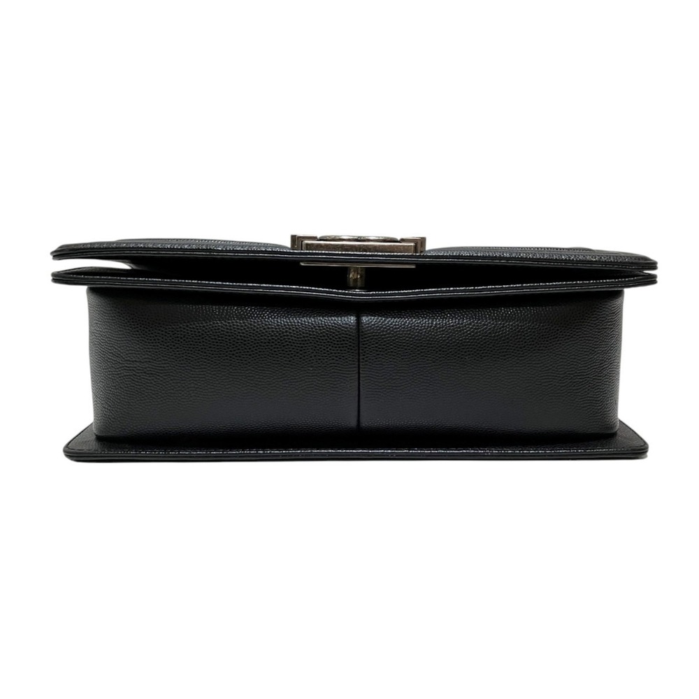 Chanel Boy Shoulder Bag, V-stitch, Caviar Leather, A67086 - Picture 3 of 9